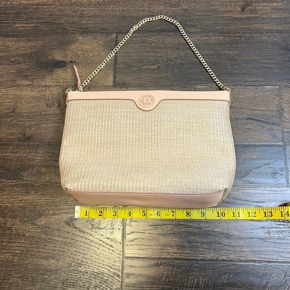 Nanette Lepore Pink Vegan Leather Tote And “Surf Spray Shoulder Bag 2 Piece Set